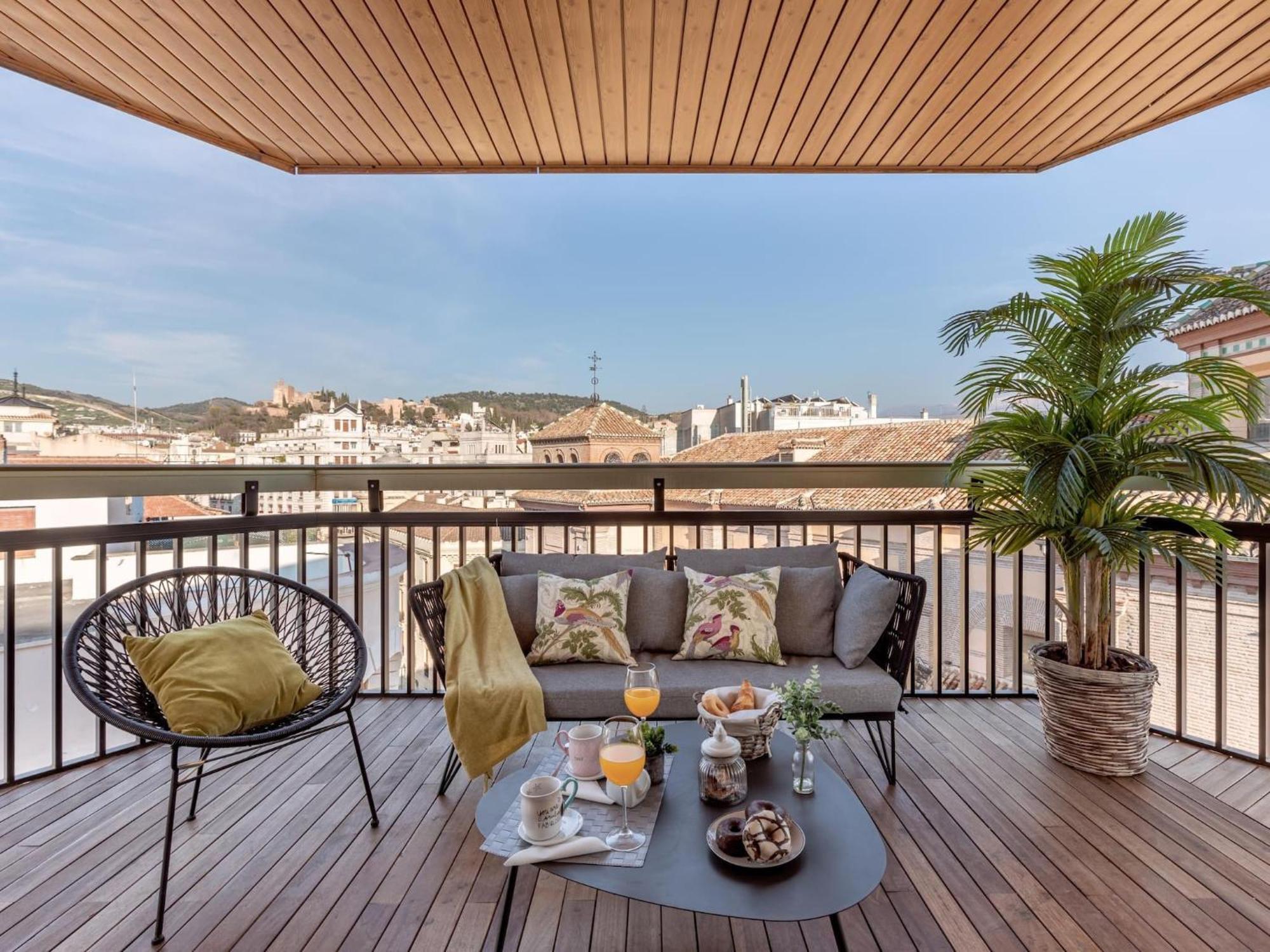 格拉纳达Luxury Alhambra Penthouse Collection公寓 外观 照片