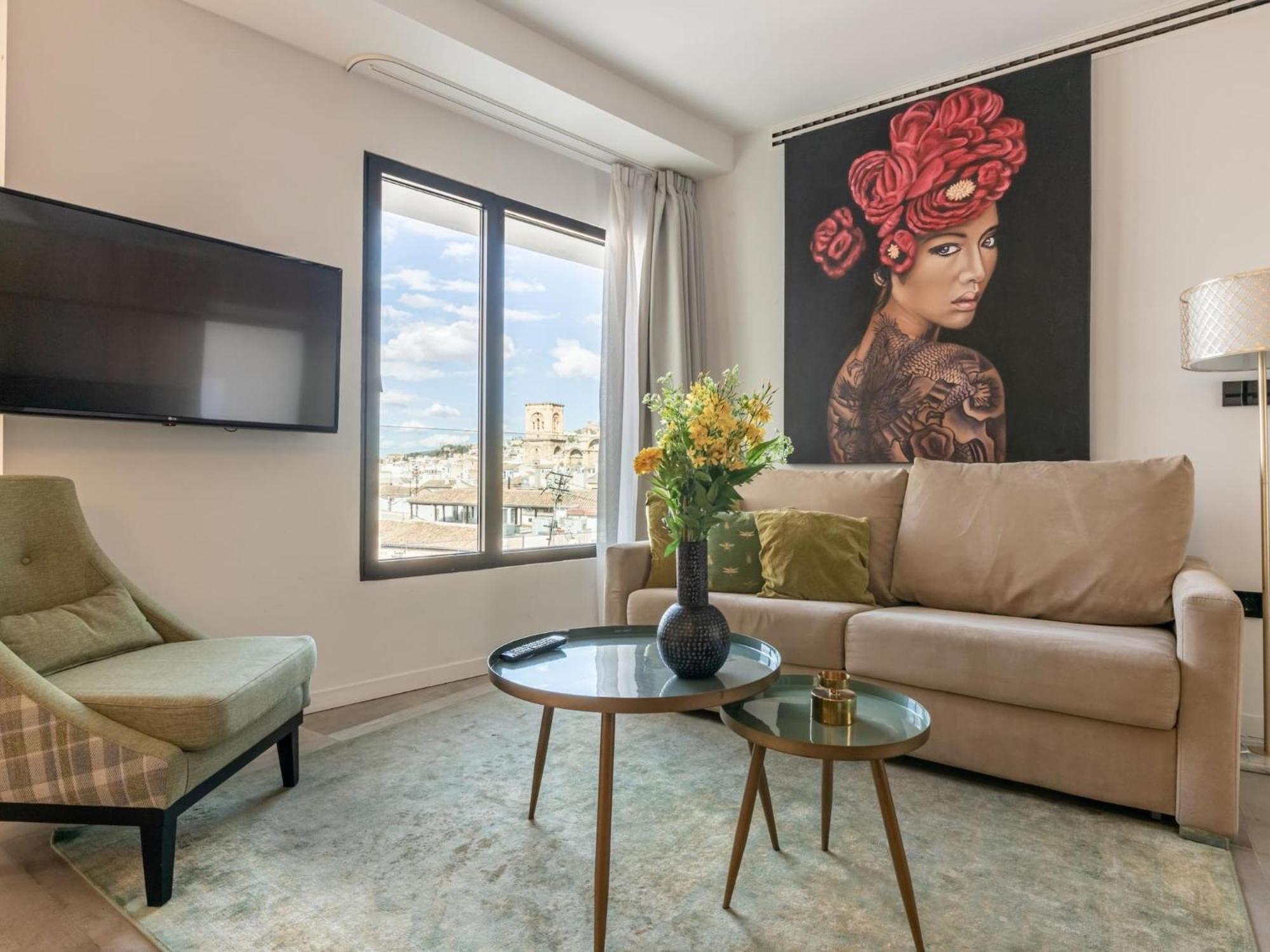 格拉纳达Luxury Alhambra Penthouse Collection公寓 外观 照片